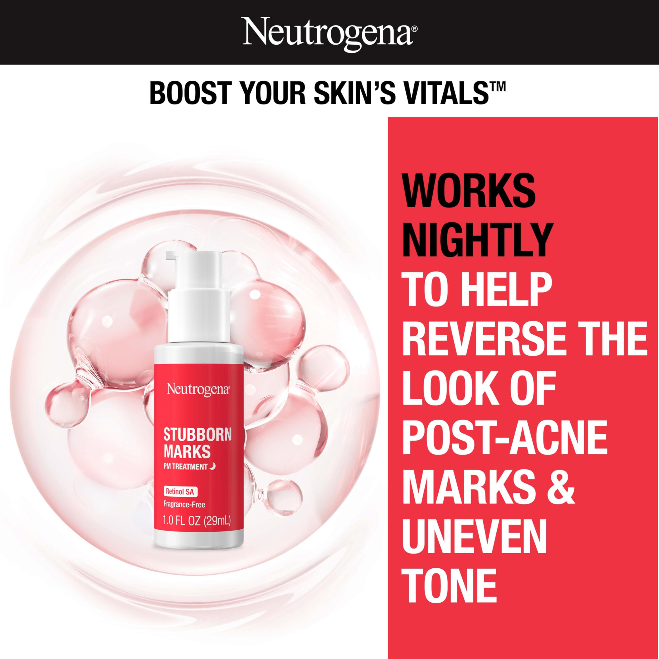Neutrogena textura crema ligera mostrando absorción rápida y confort