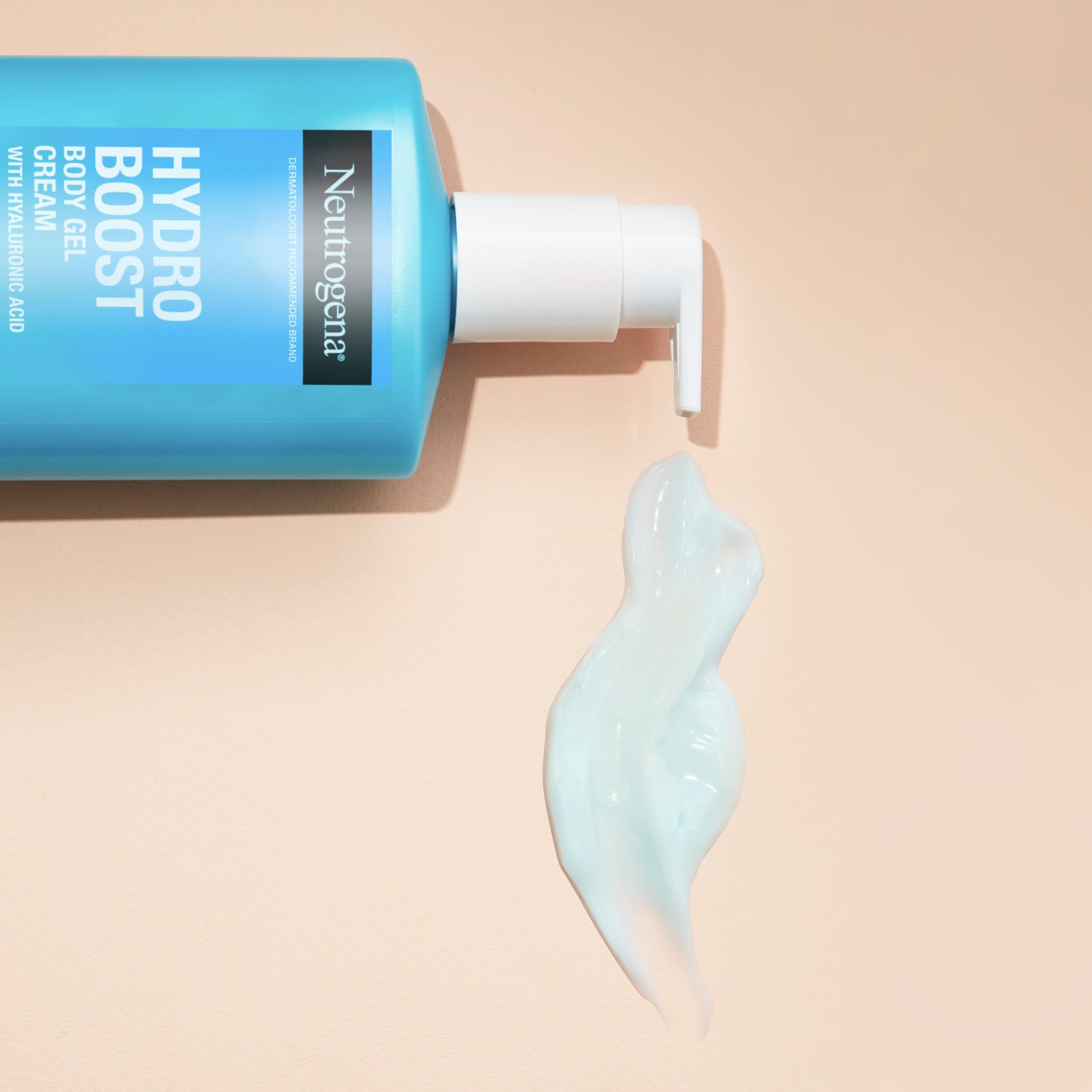 Neutrogena textura en primer plano gel-crema que aporta absorción rápida