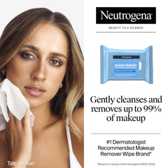 Neutrogena detalle de la textura micelar que elimina maquillaje eficientemente