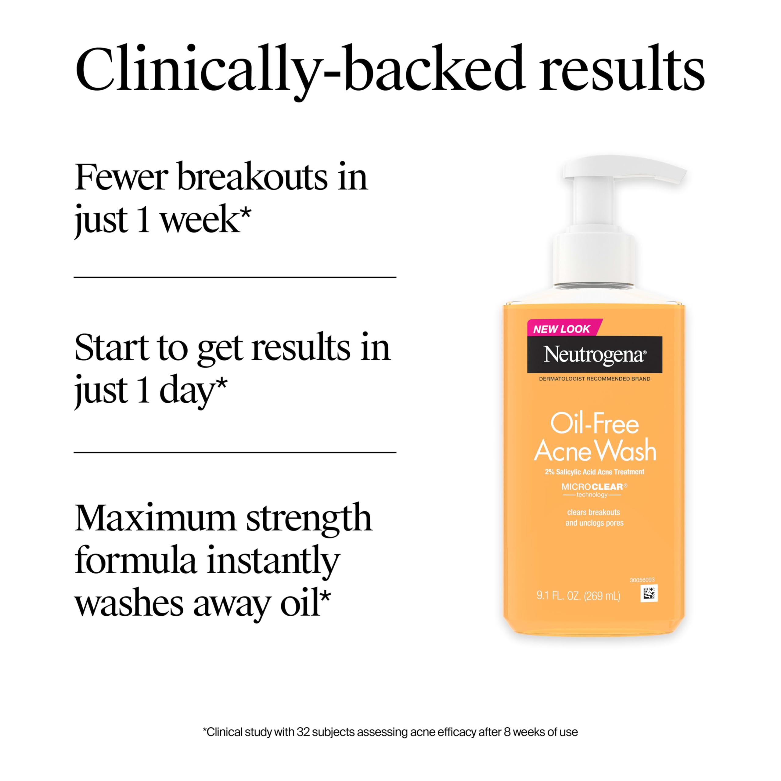 Neutrogena limpiador usado en ducha, integra bien en la rutina matutina