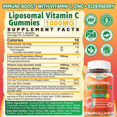 NEVISS primer plano de gomita que muestra textura y relleno liposomal
