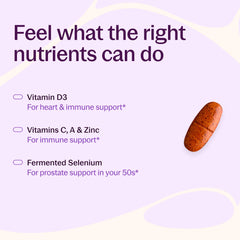 New Chapter etiqueta con información nutricional clara para decisiones informadas