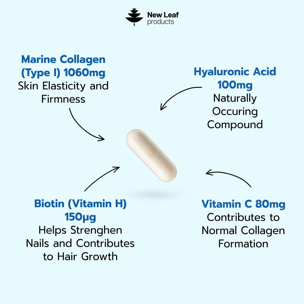 New Leaf etiqueta con información nutricional clara y confianza