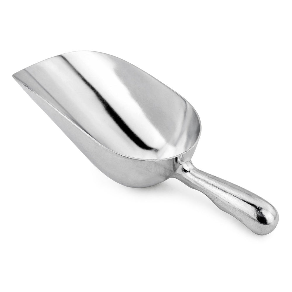 New Star Foodservice cucharón frontal mostrando forma y capacidad, robustez visible