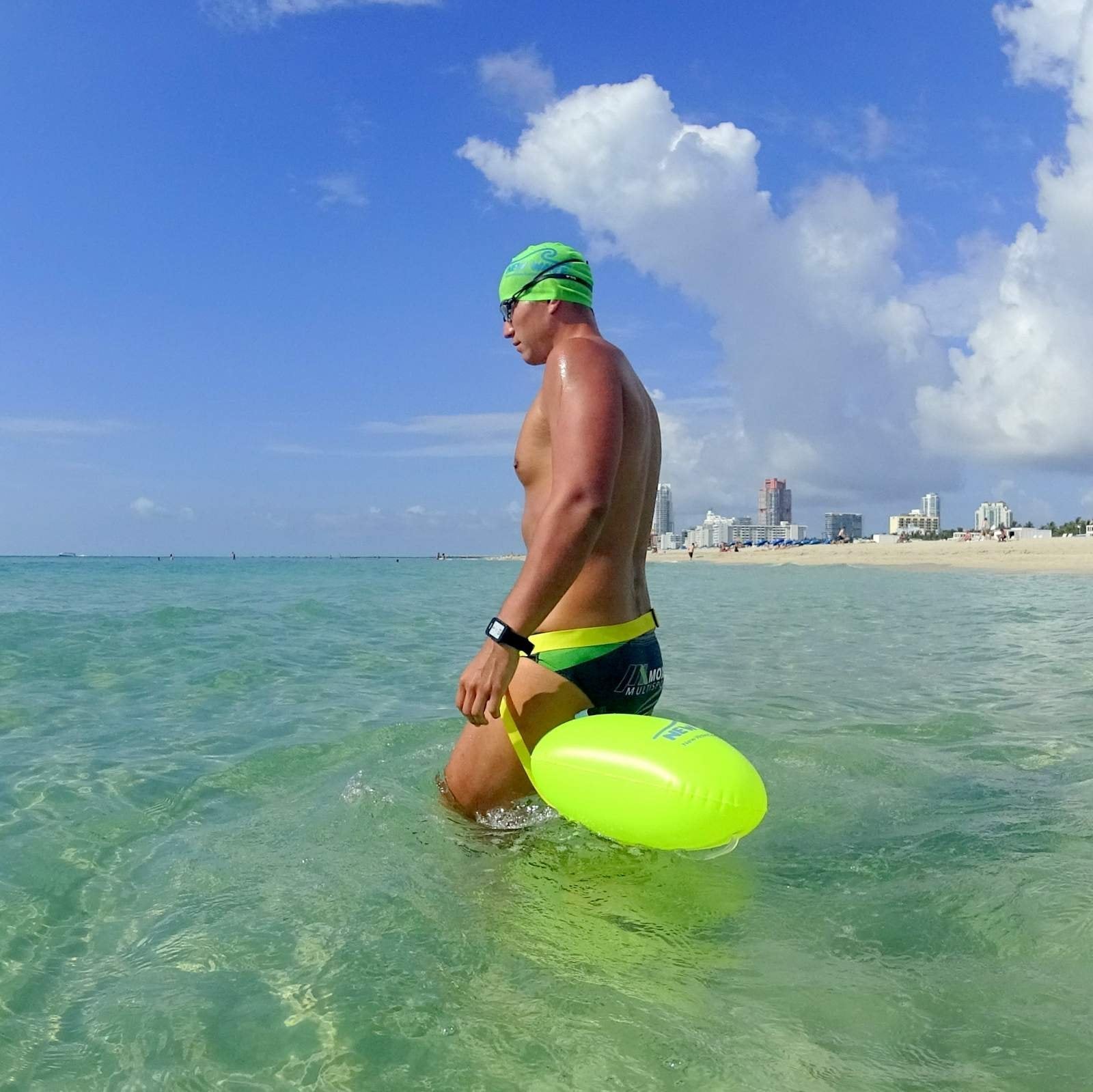 New Wave Swim Bubble correa ajustable en la cintura para confort