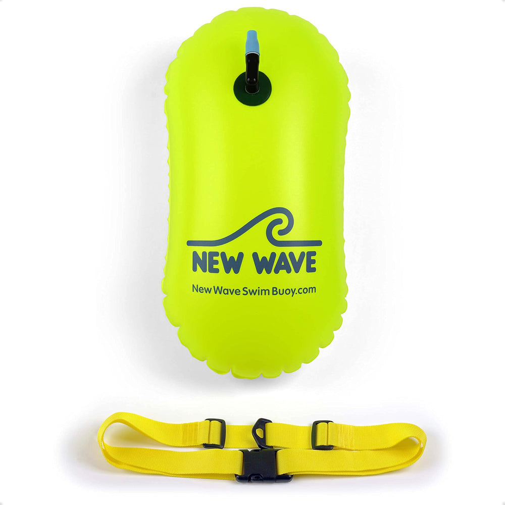 New Wave Swim Bubble frontal visible para mayor seguridad
