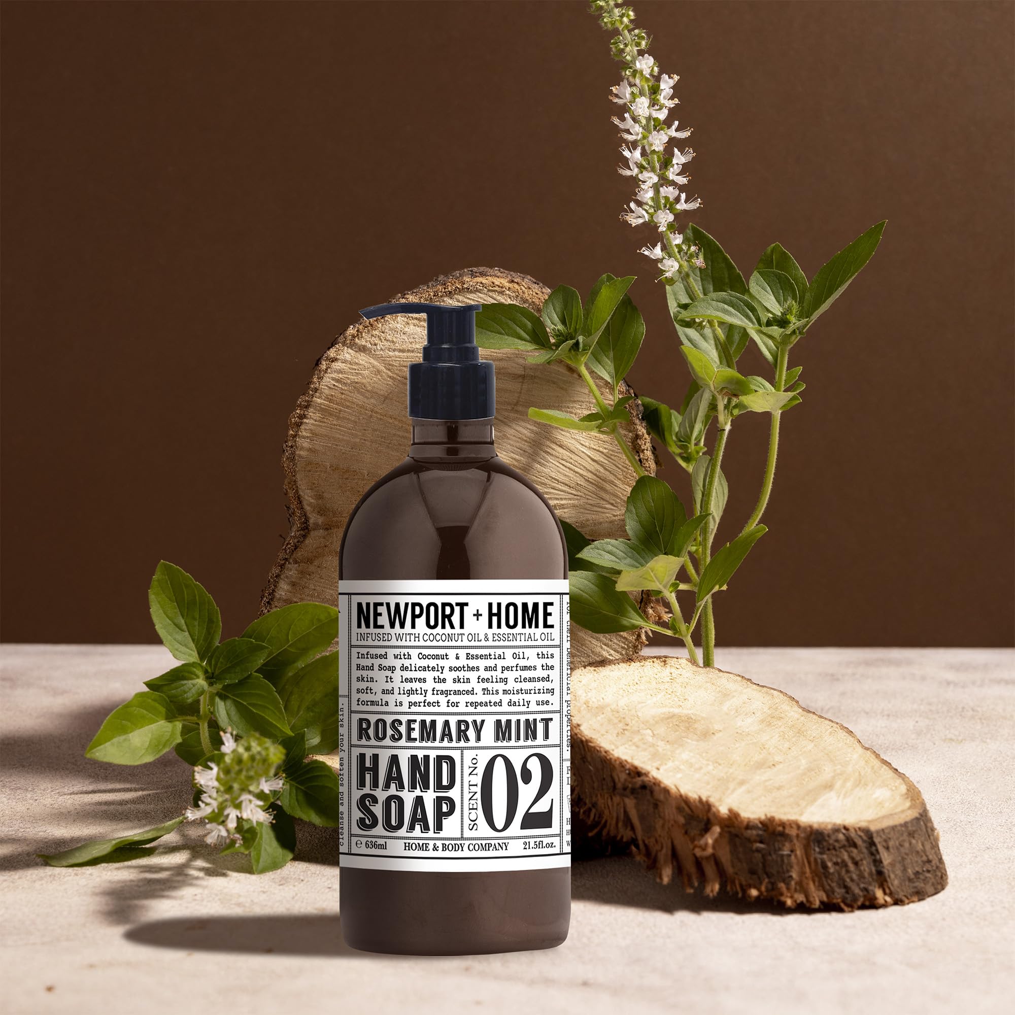 Home & Body Company manos lavándose con espuma que suaviza piel