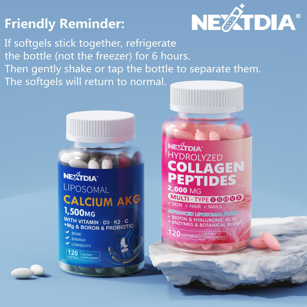 Nextdia uso diario con fruta sugiriendo apoyo a un estilo saludable