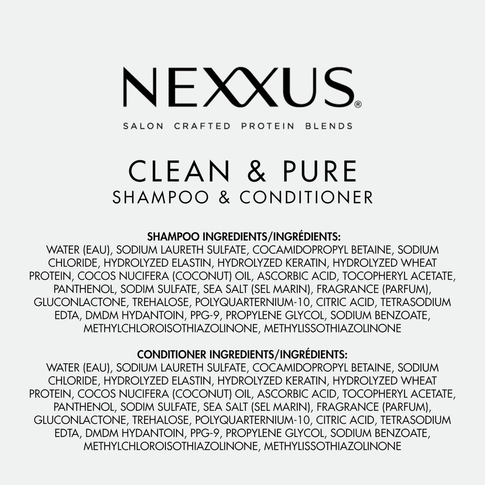 Nexxus ambientación en baño mostrando rutina de cuidado diario