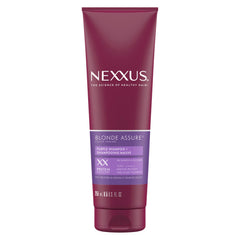 Nexxus botella frontal mostrando fórmula profesional y beneficio neutralizante