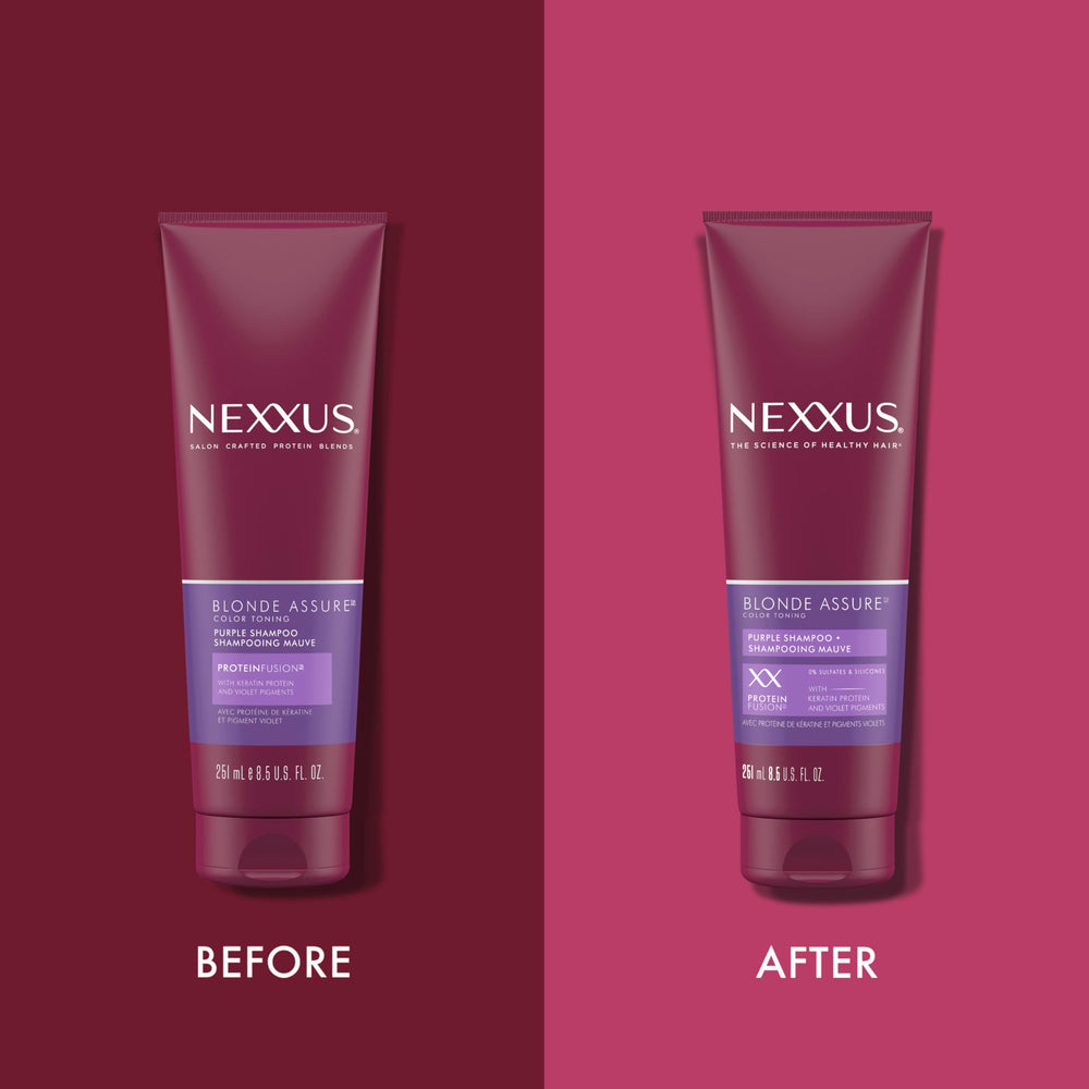 Nexxus aplicación en ducha que neutraliza brassiness y aporta brillo