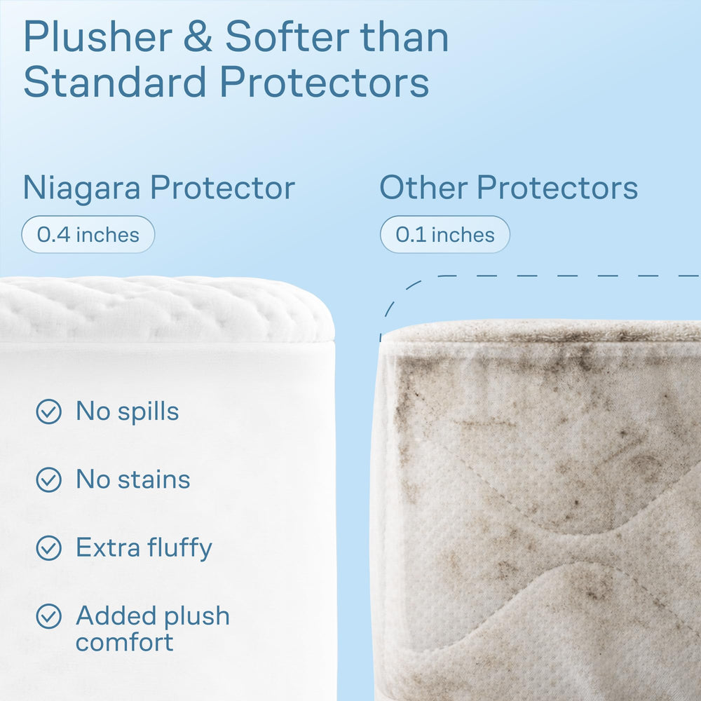 Niagara Sleep Solution ajuste lateral con bolsillo profundo, sujeción segura
