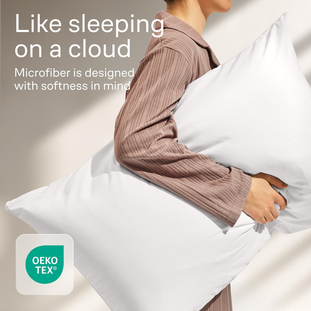 Niagara funda colocada en almohada mostrando ajuste y sujeción