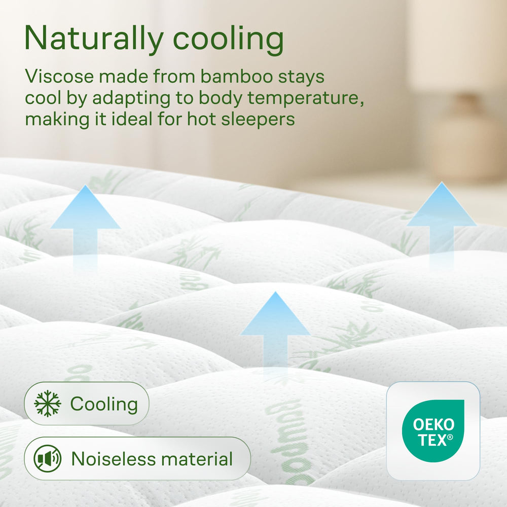 Niagara Sleep Solution bolsillo profundo y lateral elástico, ajuste seguro a colchón