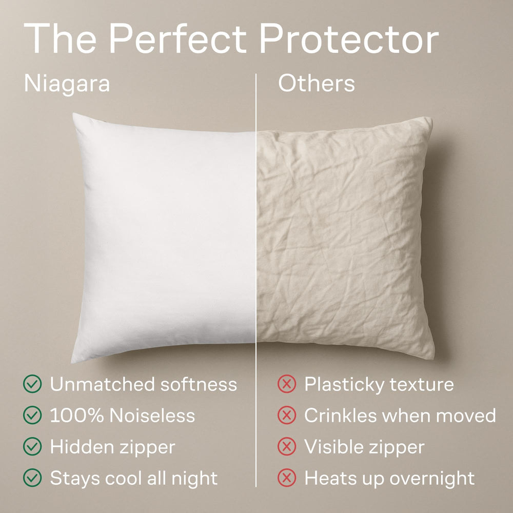 Niagara pack de cuatro fundas demostrando valor y cantidad incluida