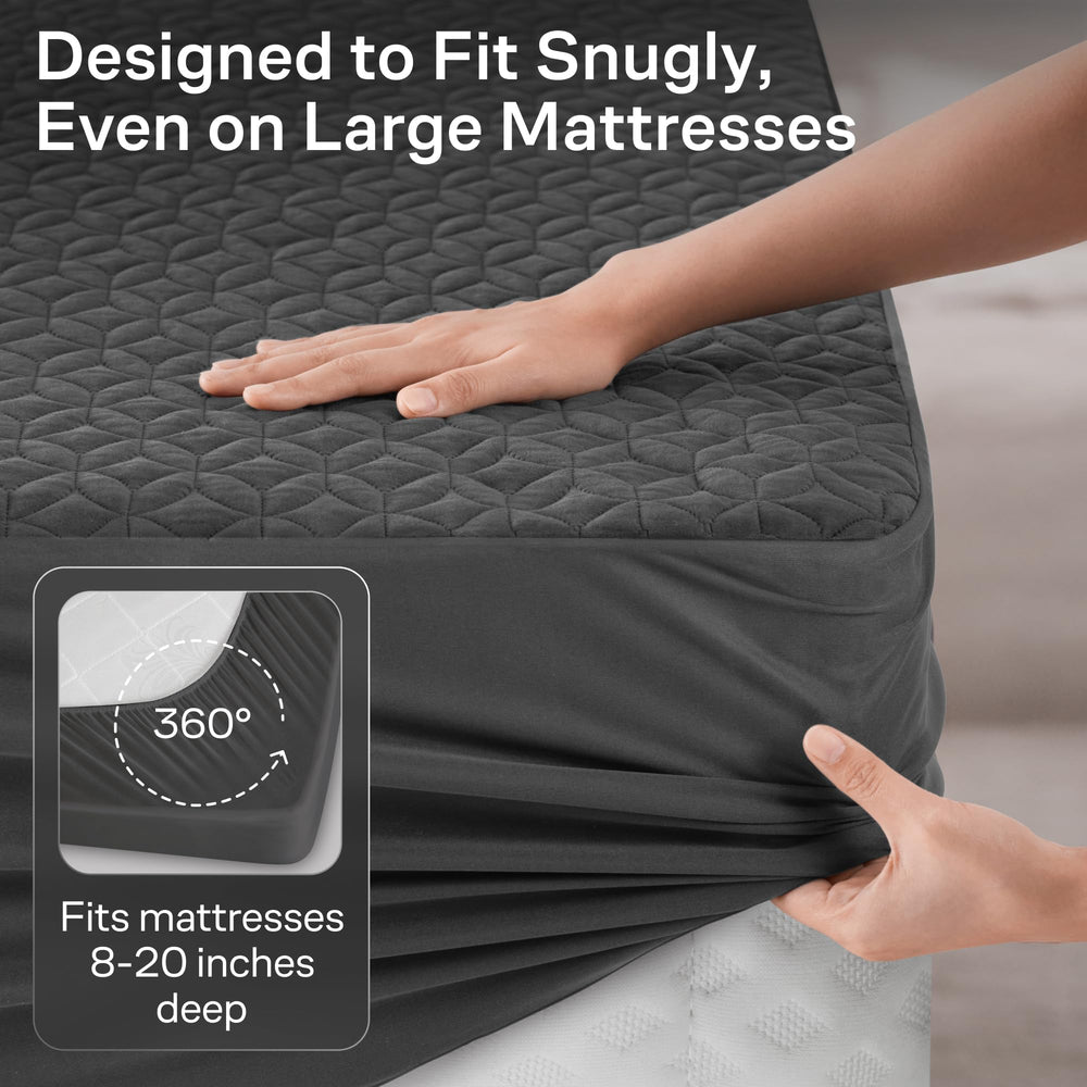 Niagara Sleep Solution protector en dormitorio mostrando protección y comodidad