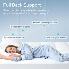 Niagara Sleep Solution detalle del elástico profundo que asegura el ajuste