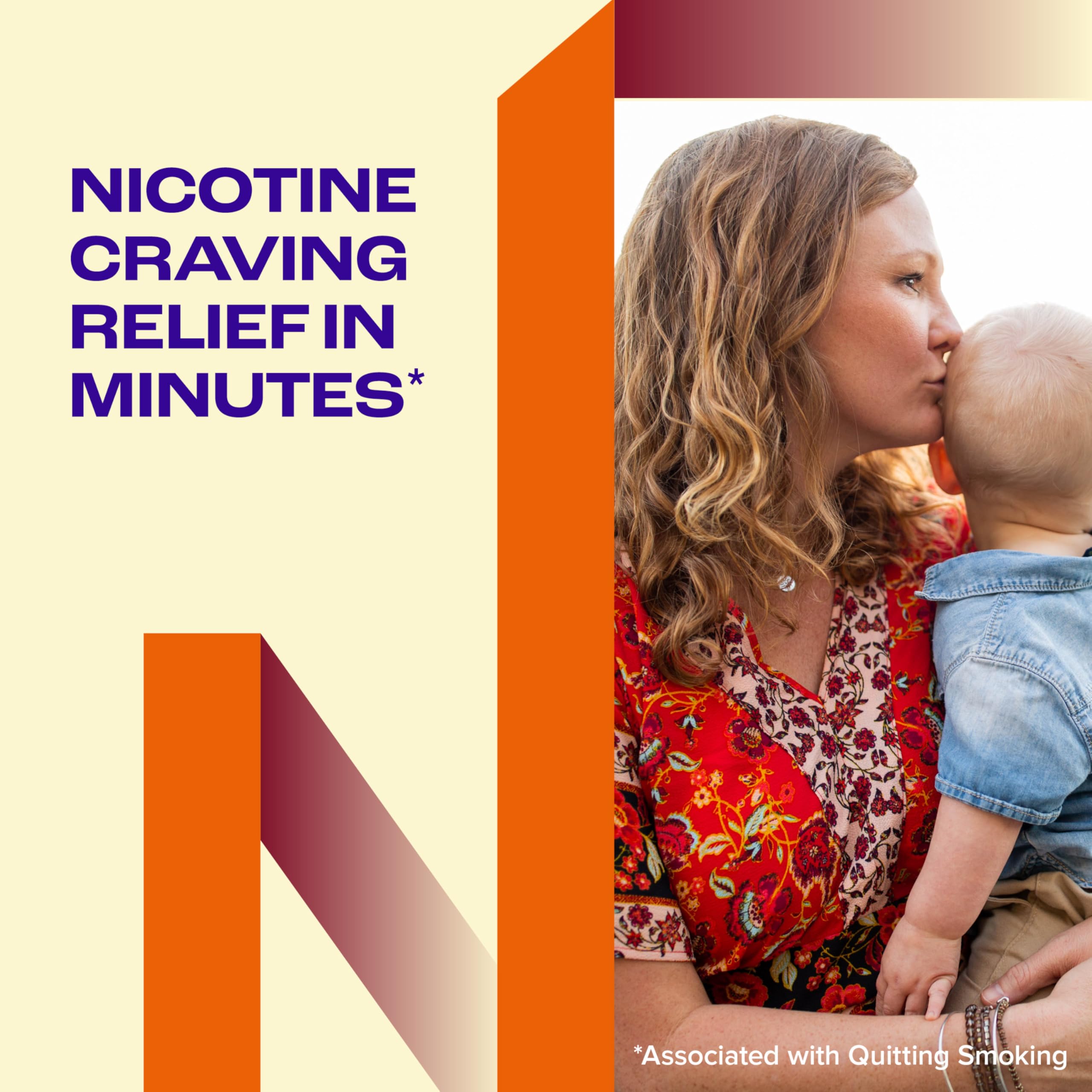 Nicorette chicle abierto con piezas visibles para suministro prolongado