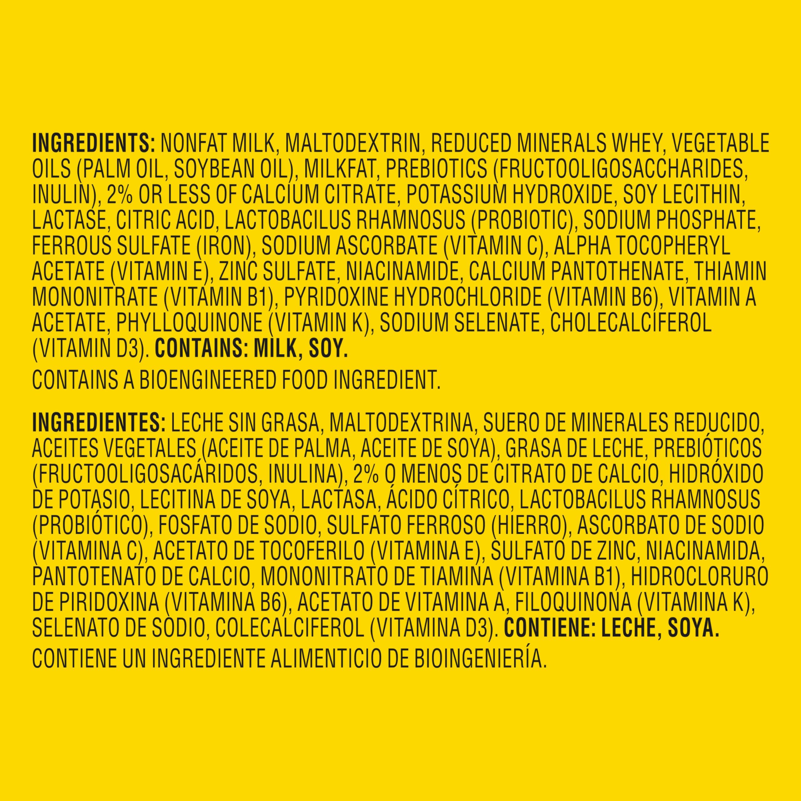 Nido cuchara medidora con polvo, facilita porciones exactas