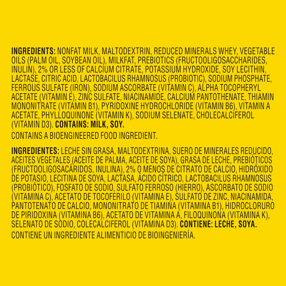 Nido cuchara medidora con polvo, facilita porciones exactas