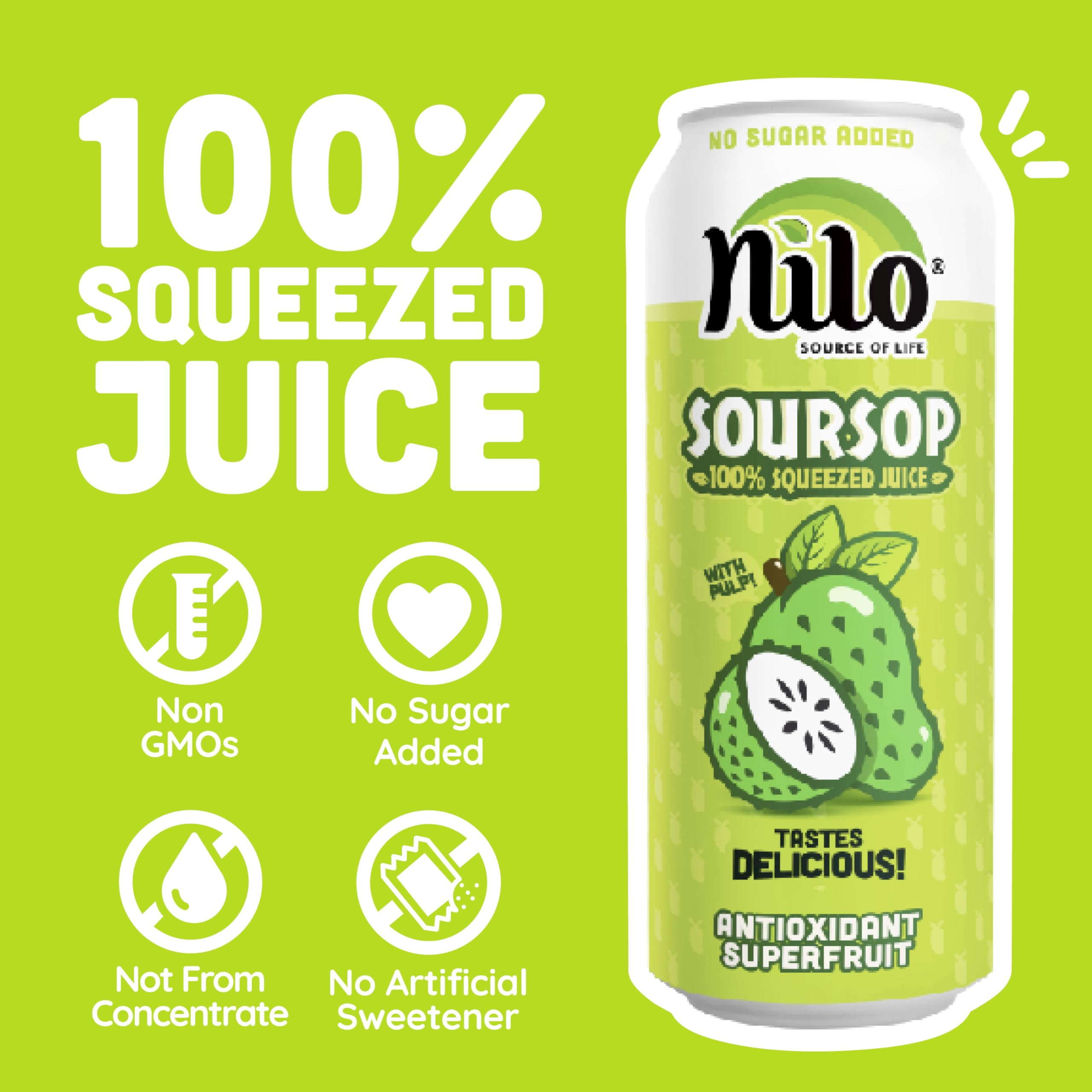 NILO etiqueta nutricional visible para revisar ingredientes naturales