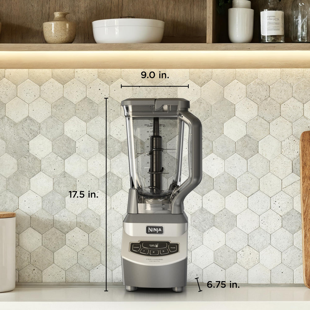 Ninja BL660 smoothie cremoso servido, textura homogénea y apetecible
