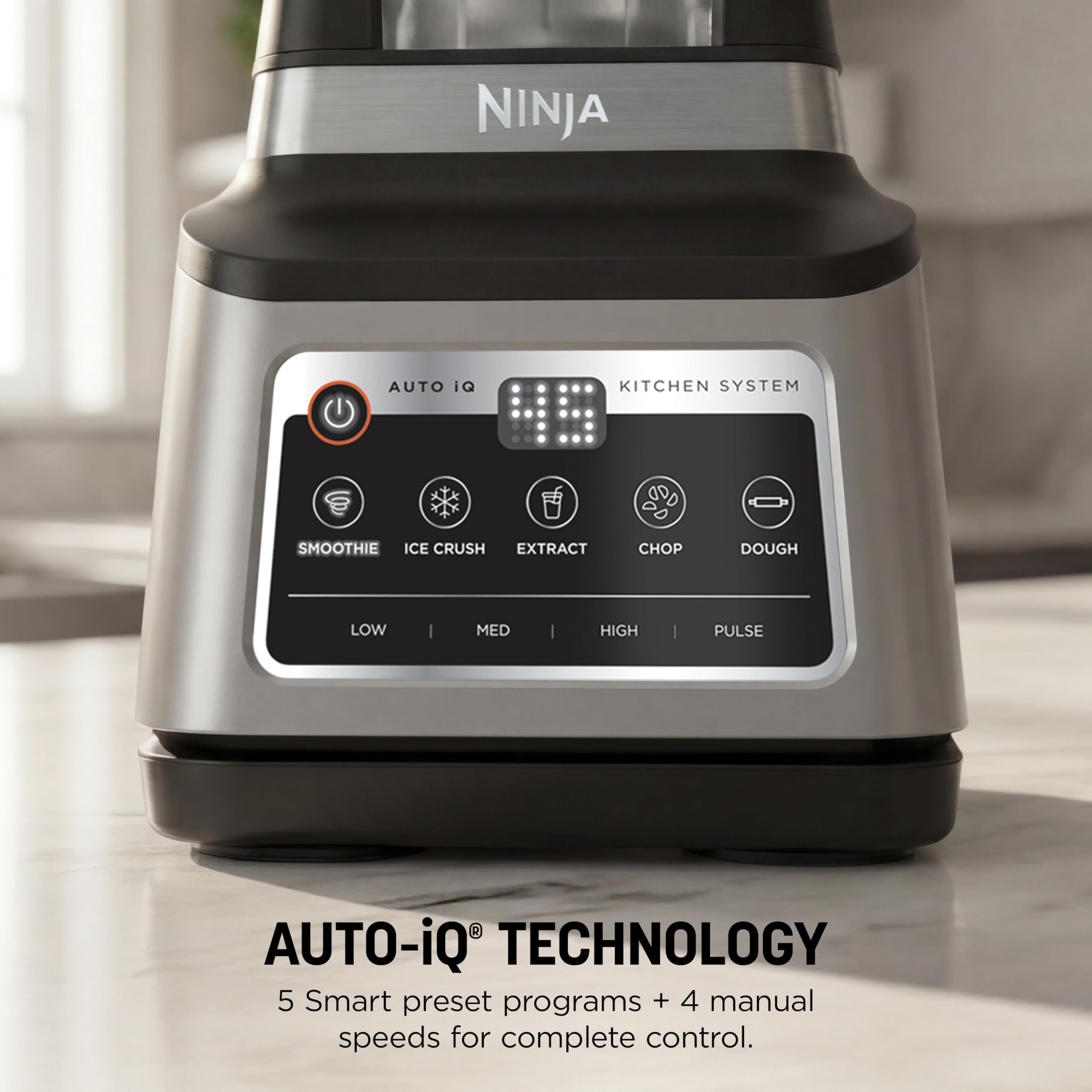 Ninja BN801 masa lista tras usar la pala para amasar, mezcla homogénea