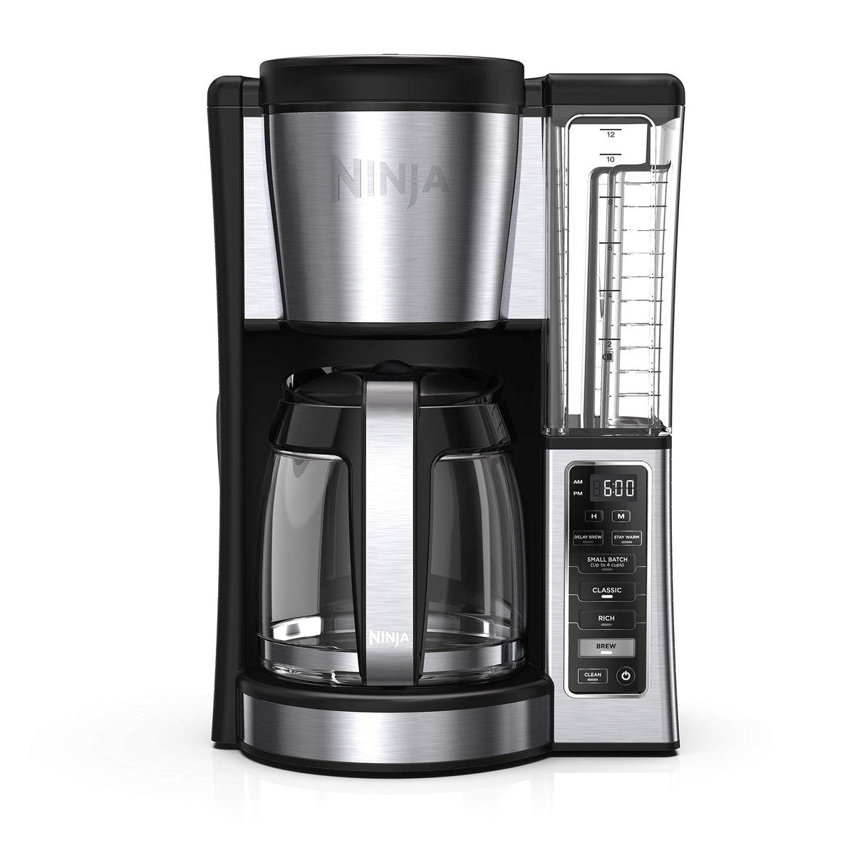 Ninja CE251 frontal en acero inoxidable, diseño compacto y moderno