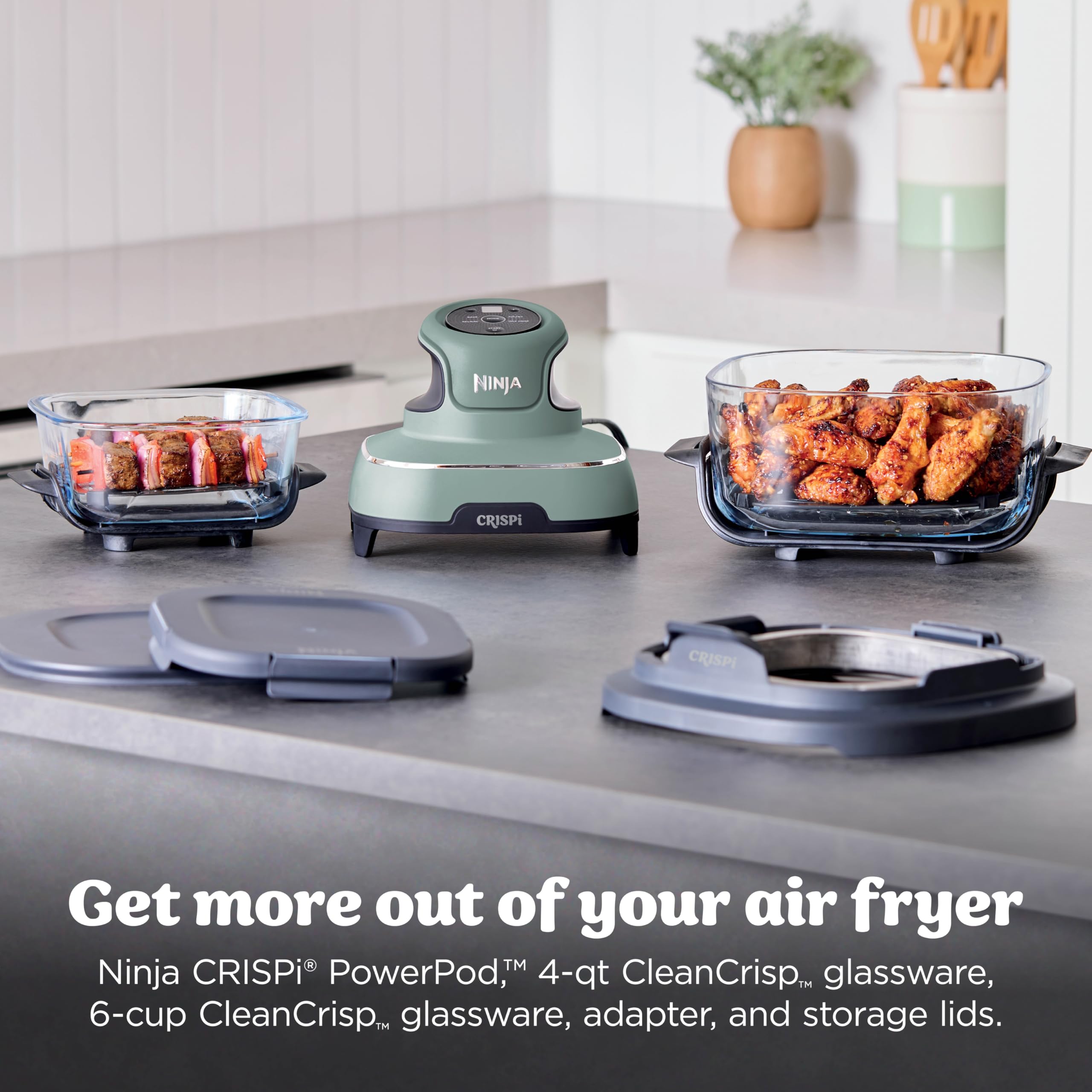 Ninja PowerPod visto de cerca que destaca potencia portátil y control rápido