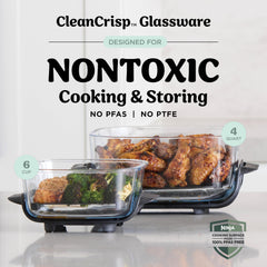 Ninja recipiente de 4 qt con pollo entero y verduras para cenas familiares