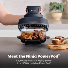 Ninja Crispi recipientes 4 qt y 6 cup listos para cocinar varias porciones