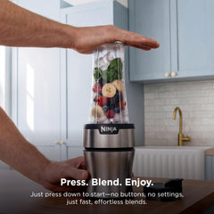 Ninja Pro Extractor cuchillas de cerca que brindan triturado uniforme