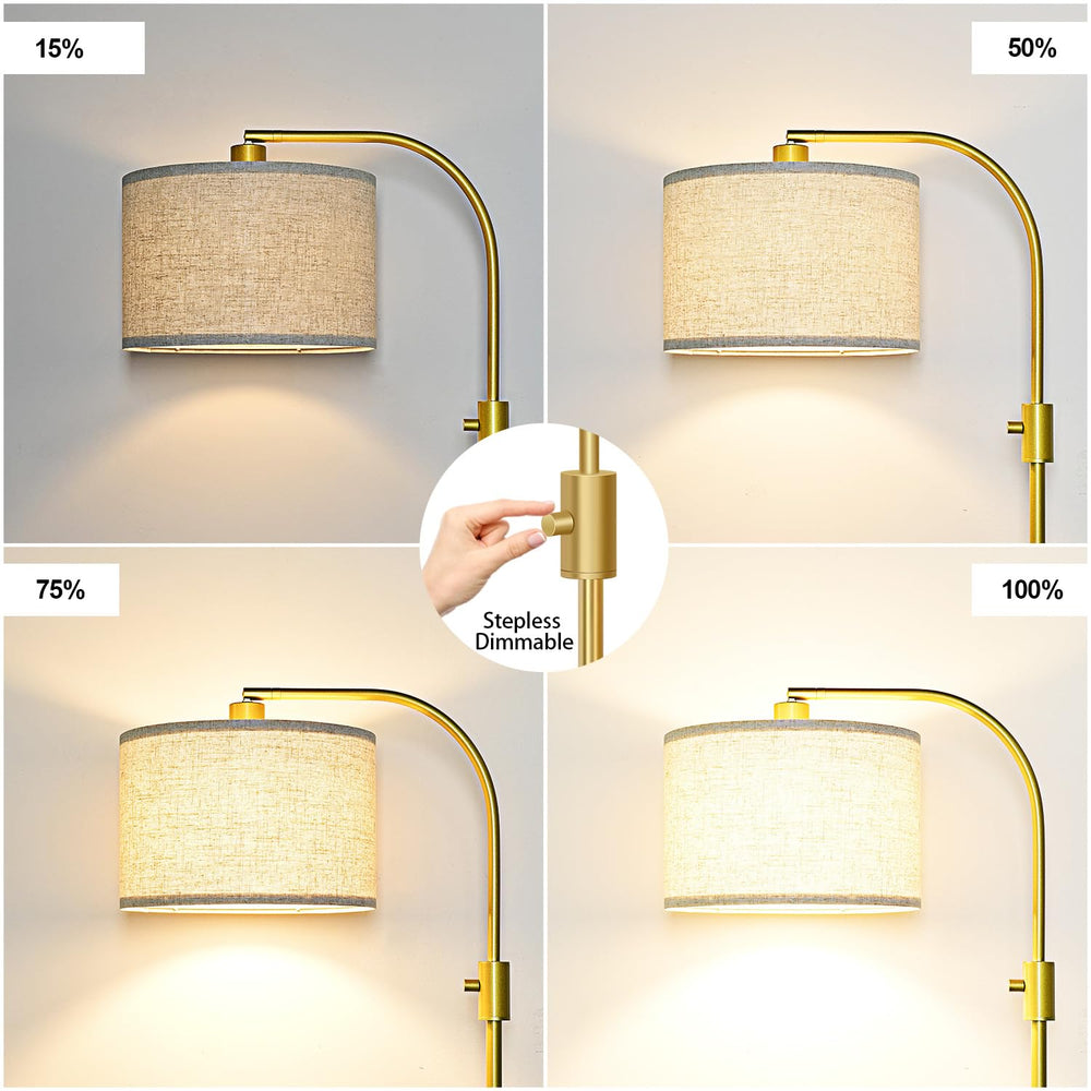 Nintiue bombilla LED incluida encendida entrega luz cálida y cómoda
