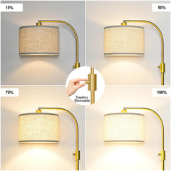 Nintiue bombilla LED incluida encendida entrega luz cálida y cómoda