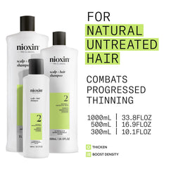 NIOXIN aplicación masajeando cuero cabelludo para mejor absorción