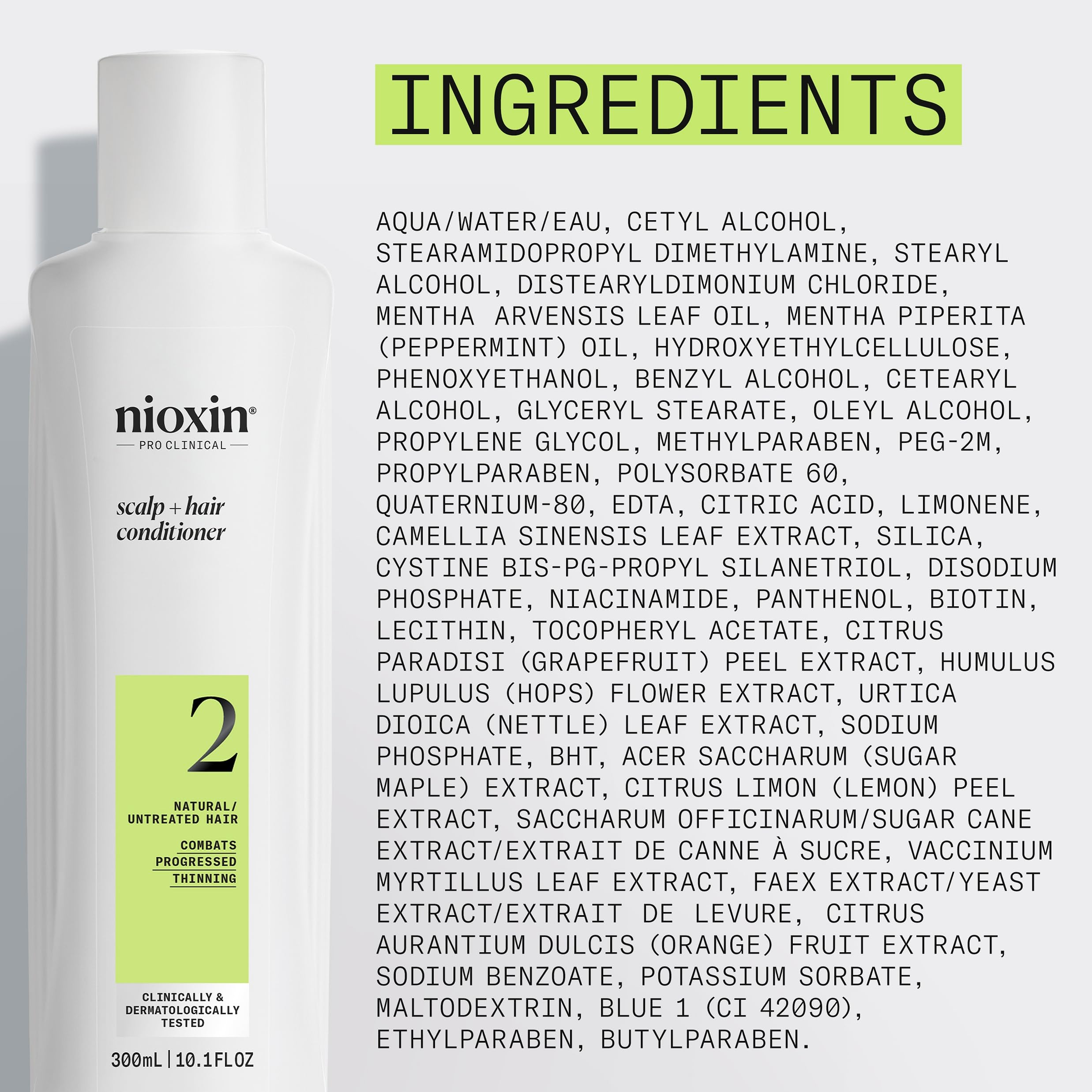 Nioxin en entorno de salón que sugiere uso profesional y cuidado diario
