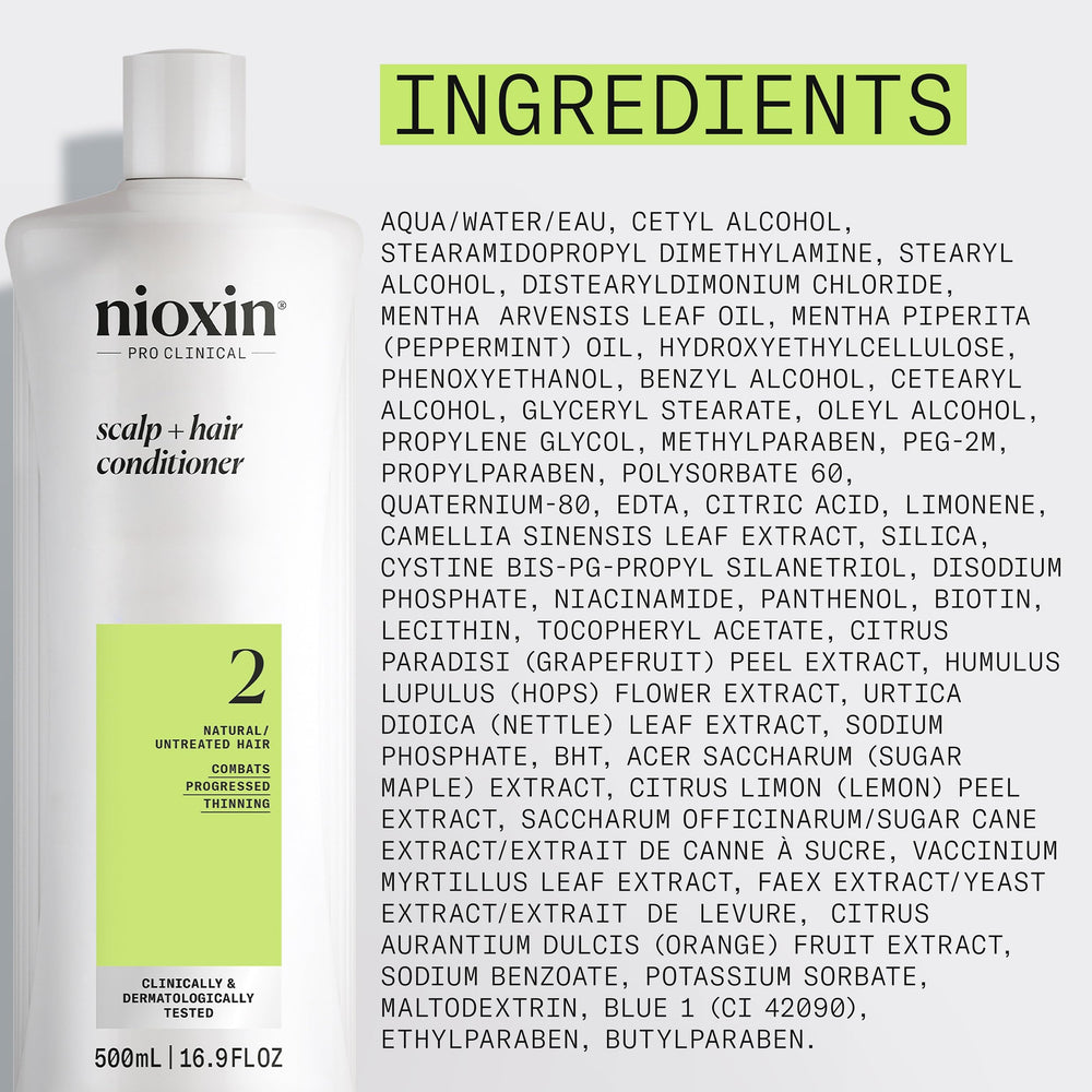 NIOXIN ambientación en baño moderno que sugiere rutina profesional diaria