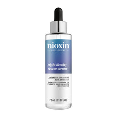 Nioxin frente del envase mostrando diseño y beneficio de densidad
