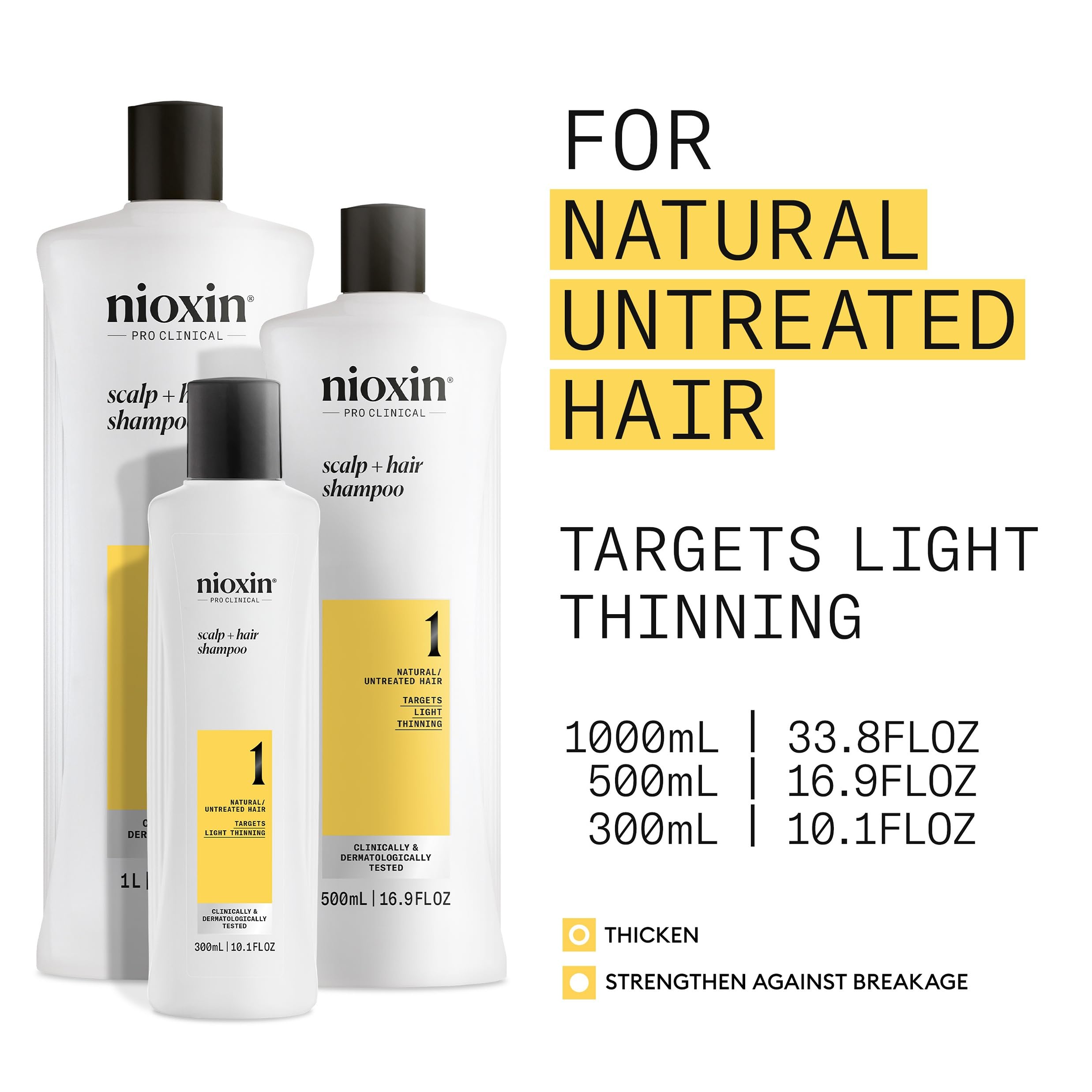 NIOXIN masaje en cuero cabelludo durante la aplicación para estimular limpieza