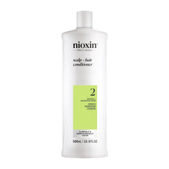 NIOXIN envase frontal mostrando diseño profesional y beneficio de densidad
