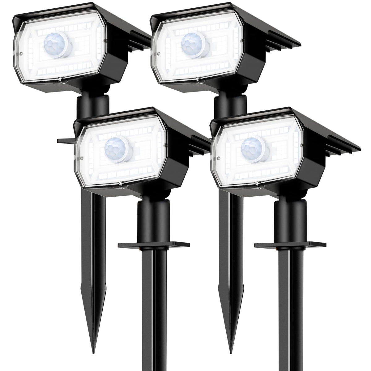 nipify front view showing spotlight head and clear benefits for curb appeal