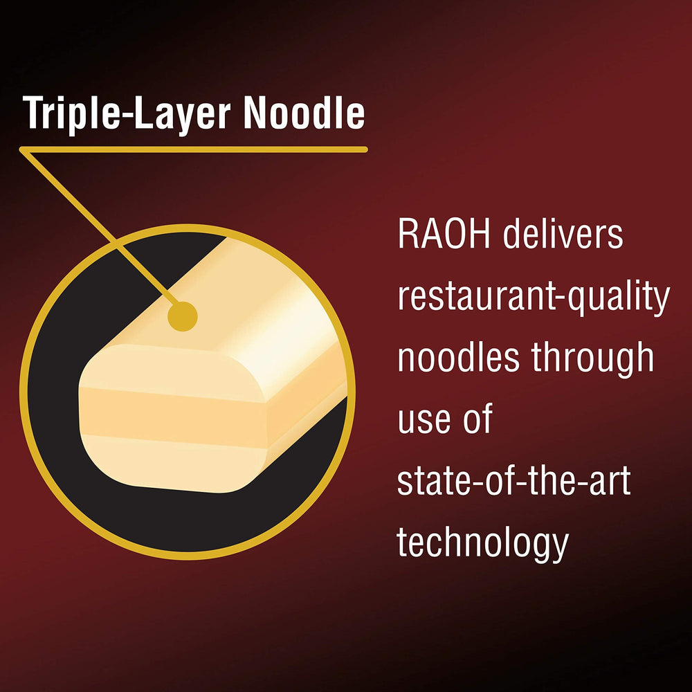 Nissin RAOH con toppings y condimentos listos para personalizar la receta