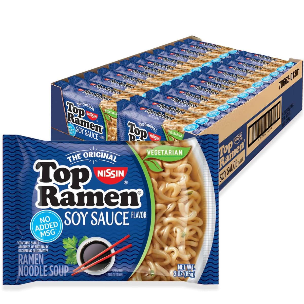 NISSIN paquete frontal del bowl mostrando marca y diseño práctico