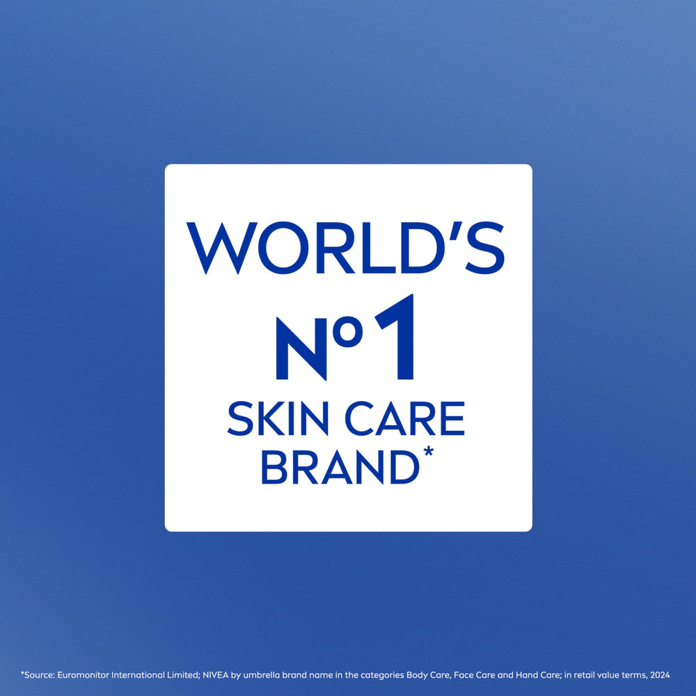 NIVEA producto en baño estilo relajante que sugiere rutina diaria fácil