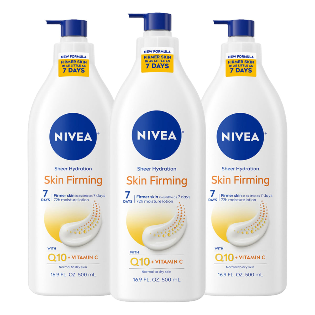 NIVEA botella frontal con dosificador, aplicación fácil y dosificada
