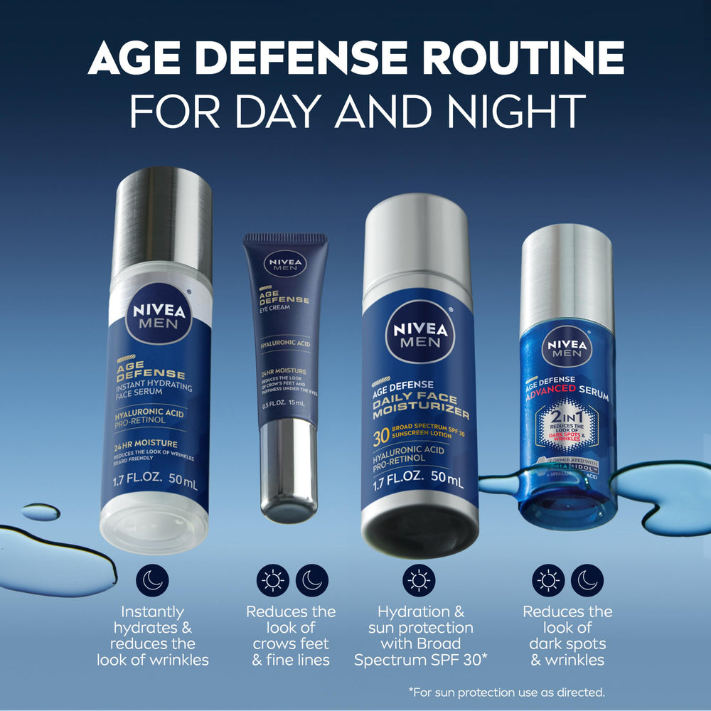 NIVEA MEN producto en ambiente de baño para uso diario fácil