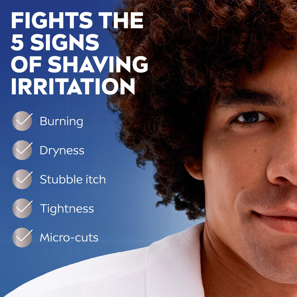 NIVEA men etiqueta de ingredientes destaca manzanilla y vitamina E calmantes