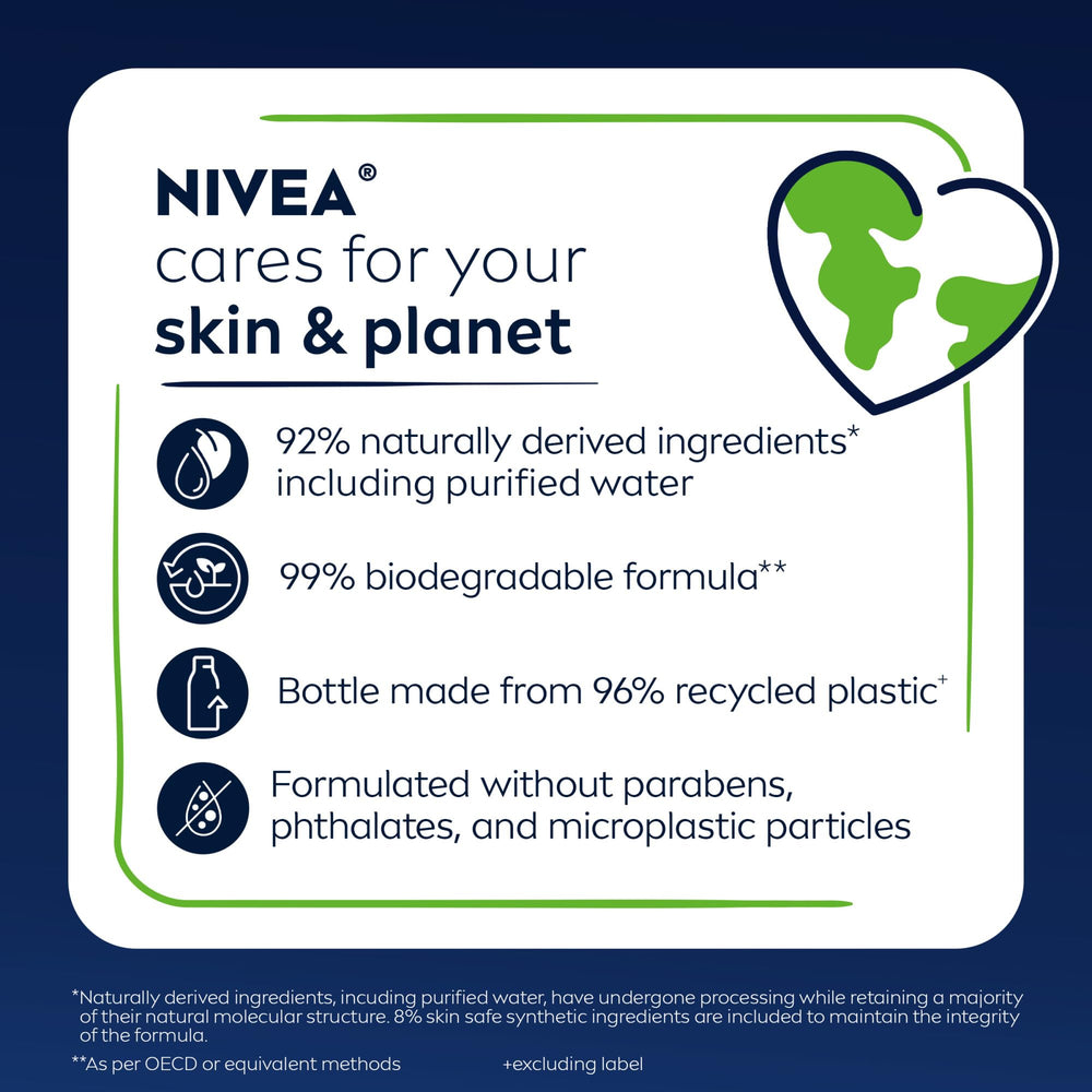 NIVEA MEN pack multipack tres botellas ideal para ahorrar y uso prolongado