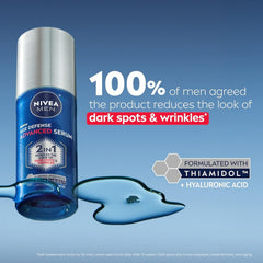 NIVEA MEN textura del sérum mostrando absorción rápida