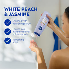 NIVEA espuma cremosa en mano para limpieza suave y confort
